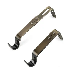 Verhot Ja Verhotarvikkeet^Ihanin verhotangon kannakkeet 19 mm antiikkimessinki