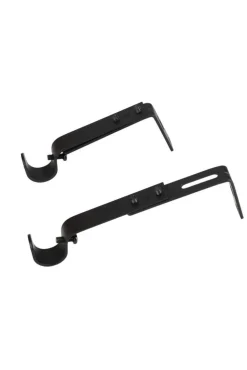 Verhot Ja Verhotarvikkeet^Ihanin verhotangon kannakkeet 19 mm mattamusta