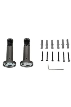 Verhot Ja Verhotarvikkeet^Ihanin verhotangon kannakkeet 19 mm antrasiitti