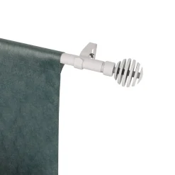 Verhot Ja Verhotarvikkeet^Ihanin verhotanko Alma 120-210 cm mattavalkoinen