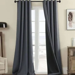 Verhot Ja Verhotarvikkeet^Ihanin verhotanko Amelia 160-330 cm mustakulta