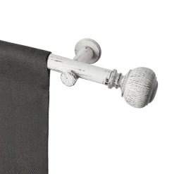 Verhot Ja Verhotarvikkeet^Ihanin verhotanko Amelia 160-310 cm valkokulta