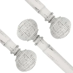 Verhot Ja Verhotarvikkeet^Ihanin verhotanko Amelia 160-310 cm valkokulta