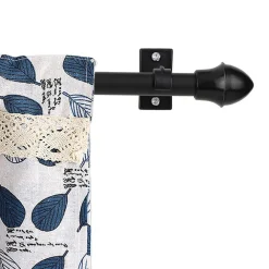 Verhot Ja Verhotarvikkeet^Ihanin verhotanko Cafe 125-220 cm musta