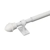 Verhot Ja Verhotarvikkeet^Ihanin verhotanko Cafe 75-125 cm valkoinen