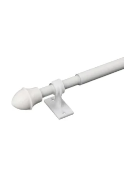 Verhot Ja Verhotarvikkeet^Ihanin verhotanko Cafe 75-125 cm valkoinen