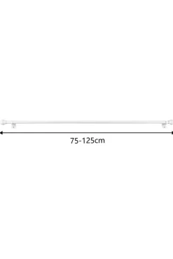 Verhot Ja Verhotarvikkeet^Ihanin verhotanko Cafe 75-125 cm valkoinen