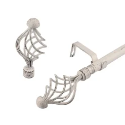 Verhot Ja Verhotarvikkeet^Ihanin verhotanko Elena 160-310 cm valkokulta