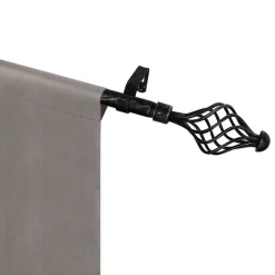 Verhot Ja Verhotarvikkeet^Ihanin verhotanko Elena 160-310 cm mustakulta