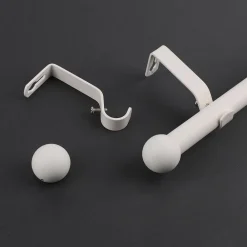 Verhot Ja Verhotarvikkeet^Ihanin verhotanko Elise 120-210 cm mattavalkoinen