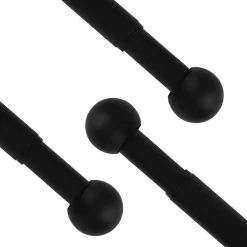 Verhot Ja Verhotarvikkeet^Ihanin verhotanko Elise 120-210 cm mattamusta