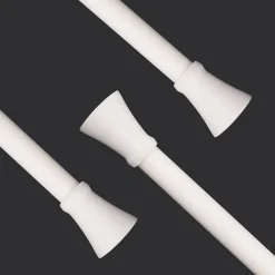 Verhot Ja Verhotarvikkeet^Ihanin verhotanko Emma 120-210 cm mattavalkoinen