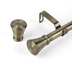 Verhot Ja Verhotarvikkeet^Ihanin verhotanko Emma 120-210 cm antiikkimessinki