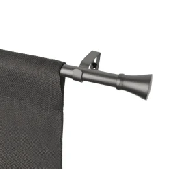 Verhot Ja Verhotarvikkeet^Ihanin verhotanko Emma 120-210 cm antrasiitti