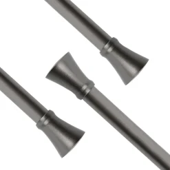 Verhot Ja Verhotarvikkeet^Ihanin verhotanko Emma 120-210 cm antrasiitti