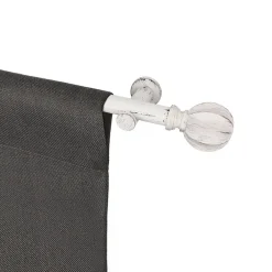 Verhot Ja Verhotarvikkeet^Ihanin verhotanko Isabella 160-330 cm valkokulta