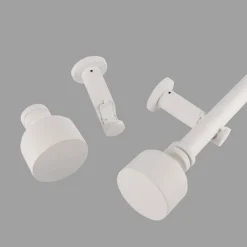 Verhot Ja Verhotarvikkeet^Ihanin verhotanko Matilda 160-330 cm mattavalkoinen