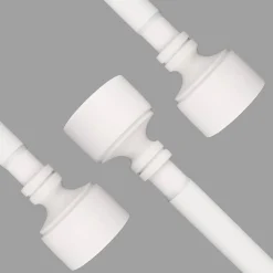 Verhot Ja Verhotarvikkeet^Ihanin verhotanko Matilda 160-330 cm mattavalkoinen