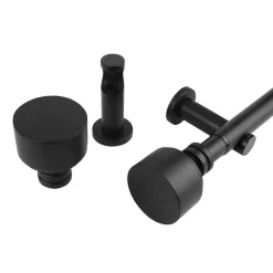 Verhot Ja Verhotarvikkeet^Ihanin verhotanko Matilda 160-330 cm mattamusta