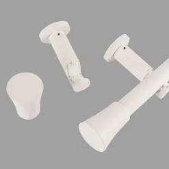 Verhot Ja Verhotarvikkeet^Ihanin verhotanko Melissa 160-310 cm mattavalkoinen