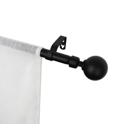 Verhot Ja Verhotarvikkeet^Ihanin verhotanko Mira 120-210 cm mattamusta