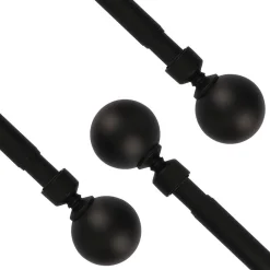 Verhot Ja Verhotarvikkeet^Ihanin verhotanko Mira 120-210 cm mattamusta