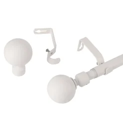 Verhot Ja Verhotarvikkeet^Ihanin verhotanko Mira 120-210 cm mattavalkoinen