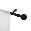 Verhot Ja Verhotarvikkeet^Ihanin verhotanko Mira 160-310 cm mattamusta