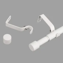 Verhot Ja Verhotarvikkeet^Ihanin verhotanko Sofia 120-210 cm mattavalkoinen