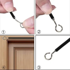 Verhot Ja Verhotarvikkeet^Ihanin verhovaijeri 200 cm musta