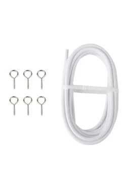 Verhot Ja Verhotarvikkeet^Ihanin verhovaijeri 200 cm valkoinen