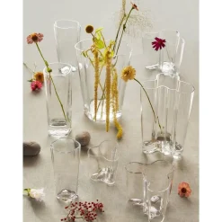 Maljakot Ja Ruukut^Iittala Aalto maljakko 180 mm kirkas