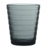 Astiat^Iittala Aino Aalto juomalasi 22 cl 2 kpl tummanharmaa