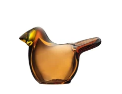 Koriste-Esineet^Iittala Birds by Toikka Sieppo kupari/sitruunankelt.