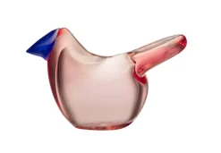 Koriste-Esineet^Iittala Birds by Toikka Sieppo lohenpunainen/sininen