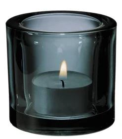 Lyhdyt Ja Kynttilänjalat^Iittala Kivi Kynttilälyhty 60 mm harmaa