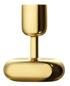 Lyhdyt Ja Kynttilänjalat^Iittala Nappula kynttilänjalka 107 mm messinki