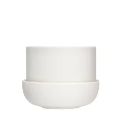 Maljakot Ja Ruukut^Iittala Nappula ruukku ja vati 170x130 mm valkoinen