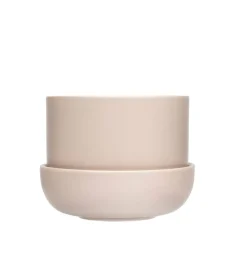 Maljakot Ja Ruukut^Iittala Nappula ruukku ja vati 170x130 mm beige