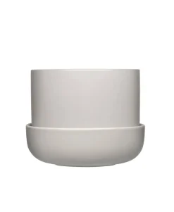 Maljakot Ja Ruukut^Iittala Nappula ruukku ja vati Nappula 170x130 mm v.harmaa