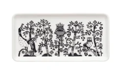 Astiat^Iittala Taika lautanen Taika suorakaide 12x24 cm musta