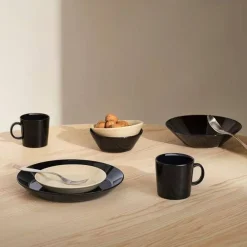 Astiat^Iittala Teema musta Lautanen 21 cm