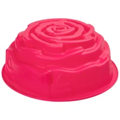 Leivonta^Iloleipuri ruusuvuoka 23 cm silikonia pinkki