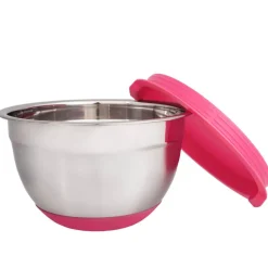Leivonta|Keittiötarvikkeet^Iloleipuri teräskulho 1,5 l pinkki