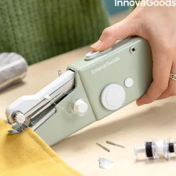 Kankaat Ja Käsityötarvikkeet^InnovaGoods käsiompelukone kannettava