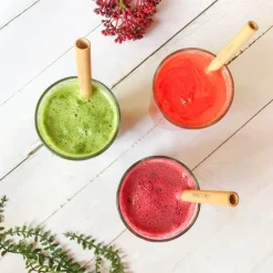 Aterimet^Jungle Straw Bambupillisetti 6 kpl