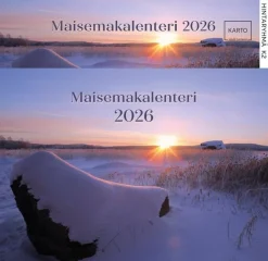 Toimistotarvikkeet^Karto seinäkalenteri 2026 maisemat A4
