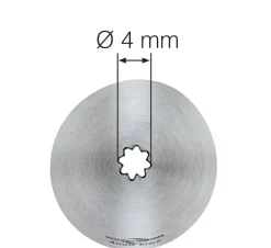 Leivonta^Ku00fcchenprofi Küchenprofi tylla tähti 4 mm