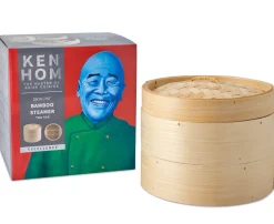 Paistoastiat^Ken Hom Höyrystyskori Excellence 20 cm bambua