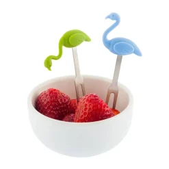 Juoma- Ja Baaritarvikkeet^Koala Cocktailtikku flamingo 6 kpl